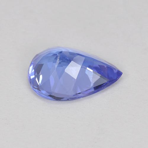 Tanzanita azul natural de 1,04 ct, en forma de pera, VS