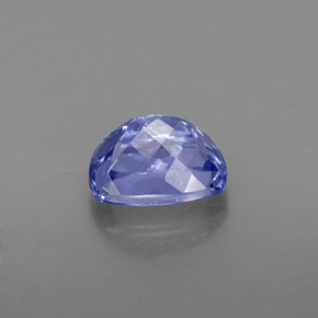 Tanzanita azul natural de 1,21 ct, corte cojín, VS-SI