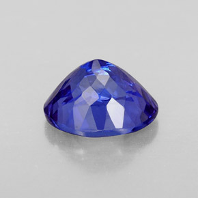 Tanzanita azul natural de 3,13 ct, corte óvalo, VVS