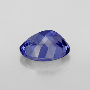 Tanzanita azul natural de 2,61 ct, corte óvalo, VVS