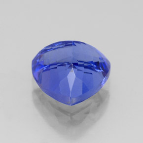 Tanzanita azul natural de 2,41 ct, trillón, VVS