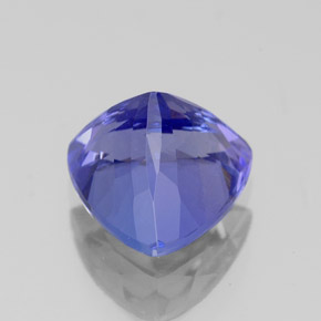 Tanzanita azul natural de 2,19 ct, trillón, VVS-VS