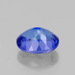 Tanzanita azul natural de 1,60 ct, corte óvalo, VVS-VS