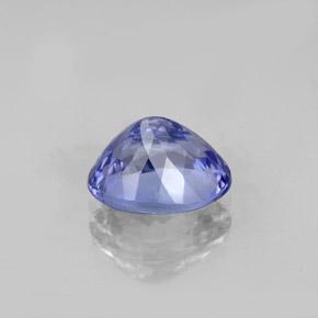 Tanzanita azul natural de 2,47 ct, corte óvalo, VVS