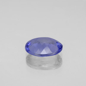 Tanzanita azul natural de 1,73 ct, corte óvalo, VVS