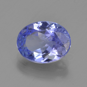 tanzanita Azul violeta intenso natural de 1.94 ct, Corte Óvalo, VS