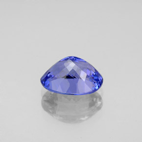 Tanzanita azul natural de 2,10 ct, corte óvalo, VVS-VS