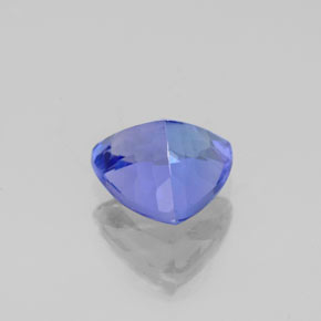 Tanzanita azul natural de 1,24 ct, trillón, VVS