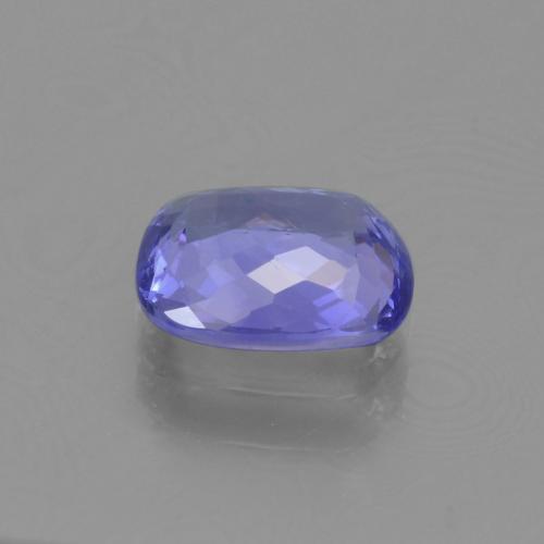 tanzanita Azul violeta intenso natural de 1.22 ct, Corte Cojín, VVS-VS