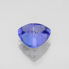 Tanzanita azul natural de 2,45 ct, trillón, VVS