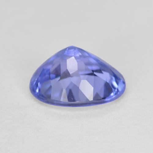 Tanzanita azul natural de 1,43 ct, corte óvalo, VS-SI