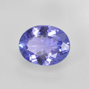 tanzanita Azul violeta intenso natural de 1.83 ct, Corte Óvalo, SI