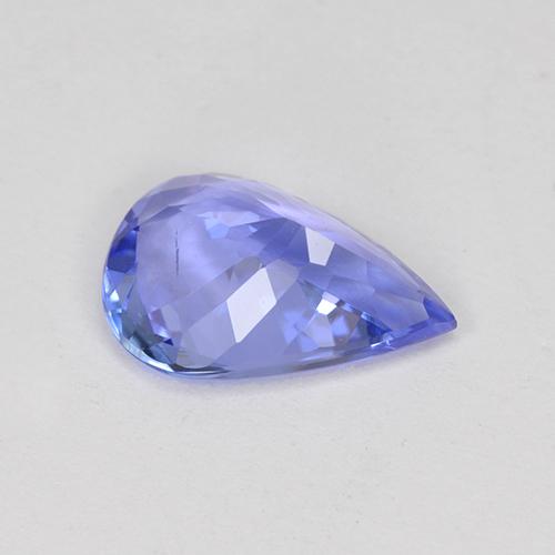 Tanzanita azul natural de 1,75 ct, en forma de pera, VS-SI