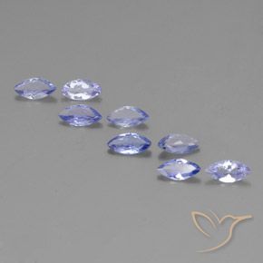 2.30ctw Natural Azul violeta Tanzanita, Marquesa, VS-SI