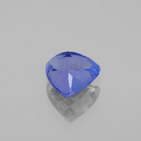 Tanzanita azul natural de 1,33 ct, trillón, VS