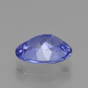 Tanzanita azul natural de 1,89 ct, corte óvalo, VVS-VS