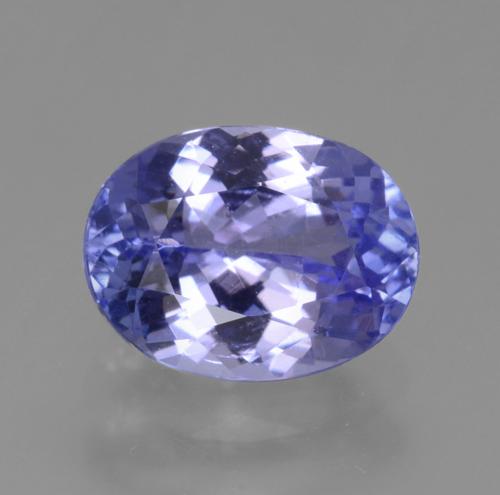 tanzanita Azul violeta oscuro natural de 1.82 ct, Corte Óvalo, VS