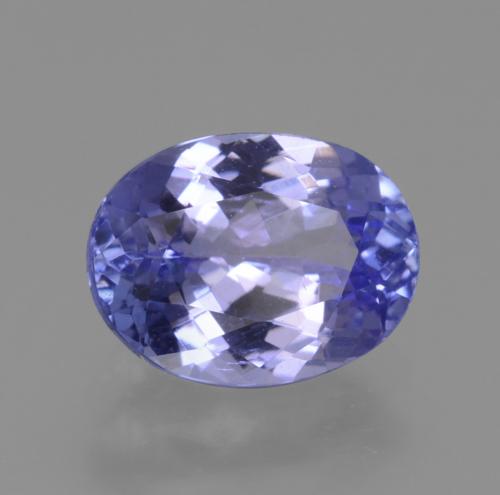 tanzanita Azul violeta oscuro natural de 1.82 ct, Corte Óvalo, VS