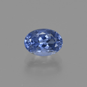 tanzanita Azul violeta natural de 1.07 ct, Corte Óvalo, VVS
