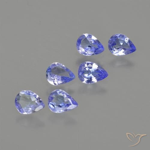 1.38ctw Natural Azul oscuro Tanzanita, En forma de pera, VS