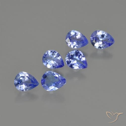 1.46ctw Natural Azul oscuro Tanzanita, En forma de pera, VS