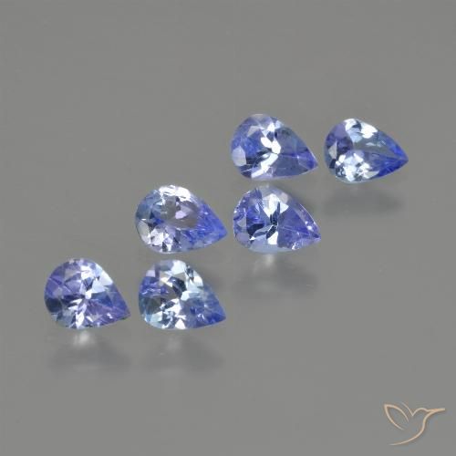 1.48ctw Natural Azul oscuro Tanzanita, En forma de pera, VS