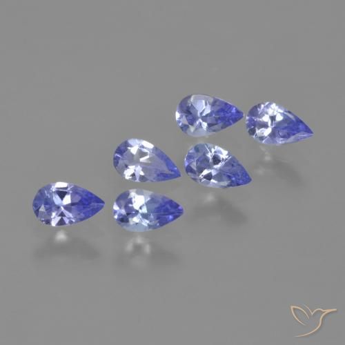 1.29ctw Natural Azul eléctrico Tanzanita, En forma de pera, VVS-VS