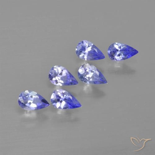 1.28ctw Natural Azul medio Tanzanita, En forma de pera, VS