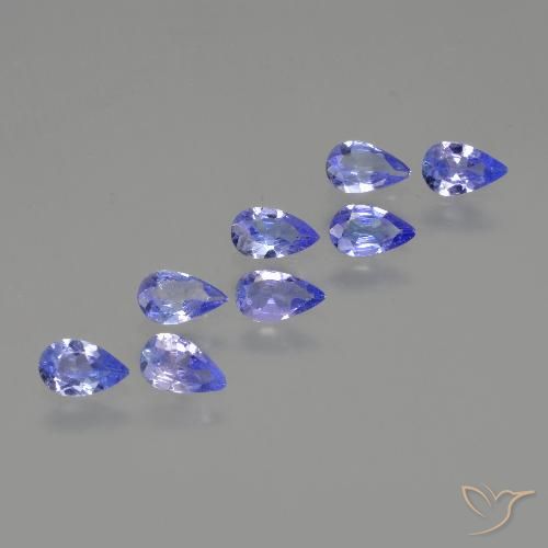 1.36ctw Natural Azul intenso Tanzanita, En forma de pera, VS