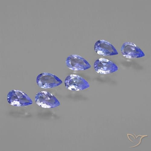 1.58ctw Natural Azul eléctrico Tanzanita, En forma de pera, VS