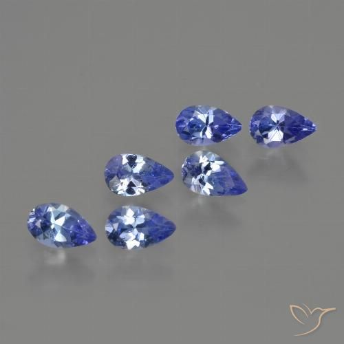 1.63ctw Natural Azul oscuro Tanzanita, En forma de pera, VS