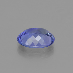tanzanita Azul violeta natural de 2.28 ct, Corte Óvalo, VVS