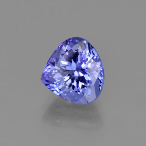 Tanzanita azul natural de 2,28 ct, en forma de pera, VVS