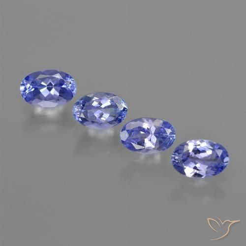 2.11ctw Natural Azul marino medio tanzanita, Ovalada, VVS-VS