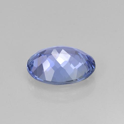 Tanzanita azul natural de 1,71 ct, corte óvalo, VS