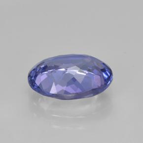 tanzanita Azul violeta intenso natural de 2.13 ct, Corte Óvalo, VVS
