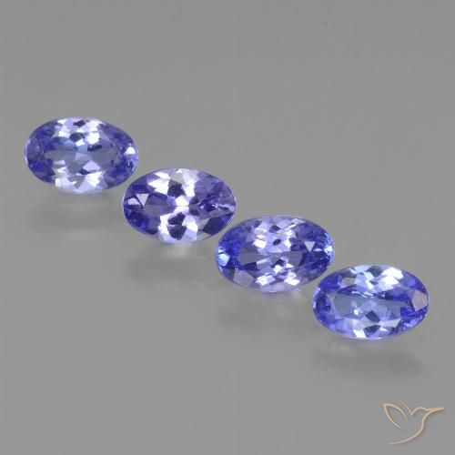 1.81ctw Natural Azul medio tanzanita, Ovalada, VVS-VS