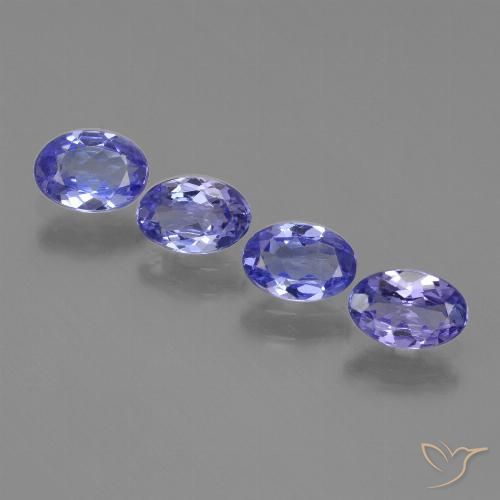 1.75ctw Natural Azul intenso Tanzanita, Ovalada, VVS-VS