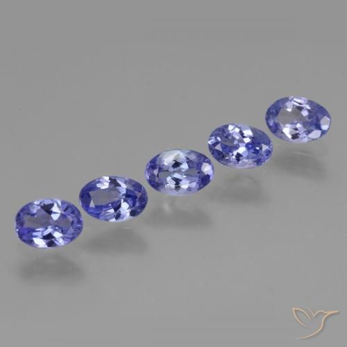 2.80ctw Natural Azul violeta tanzanita, Ovalada, VVS-VS