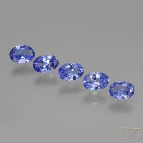 2.23ctw Natural Azul violeta tanzanita, Ovalada, VS