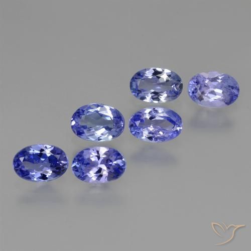 2.88ctw Natural Azul violeta intenso tanzanita, Ovalada, VS