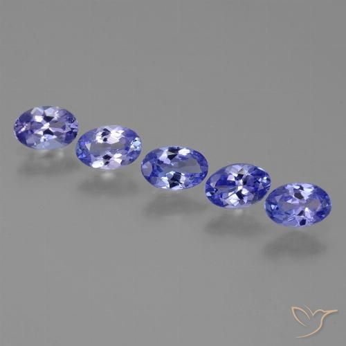 1.91ctw Natural Azul violeta intenso Tanzanita, Ovalada, VS