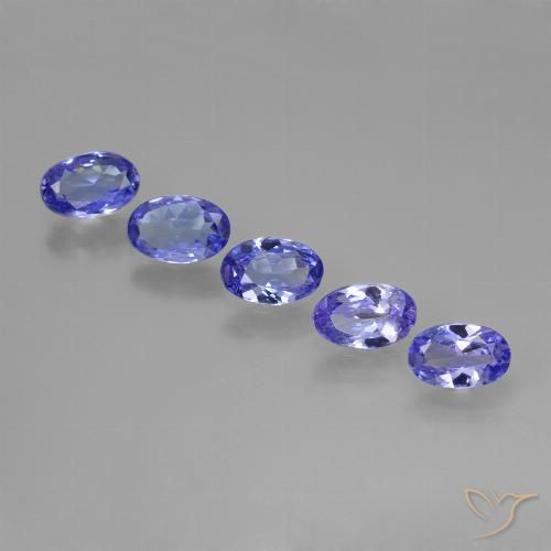 1.94ctw Natural Azul violeta intenso tanzanita, Ovalada, VS