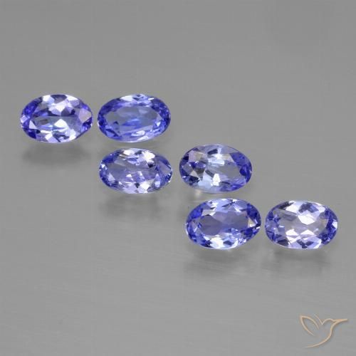 2.02ctw Natural Azul violeta intenso tanzanita, Ovalada, VS