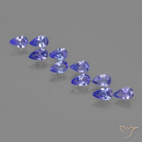 1.88ctw Natural Azul intenso Tanzanita, En forma de pera, VS