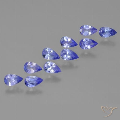 1.99ctw Natural Azul eléctrico Tanzanita, En forma de pera, VS