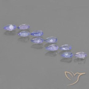 Gemas de Tanzanita Azul oscuro natural de 1.72 ct, En forma de pera, VS