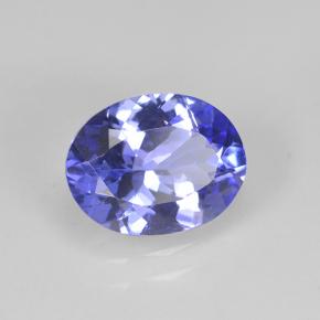 tanzanita Azul violeta natural de 2.44 ct, Corte Óvalo, VVS-VS