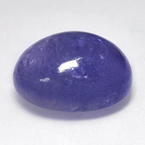 tanzanita Azul violeta natural de 17.96 ct, Corte Óvalo, Translúcido