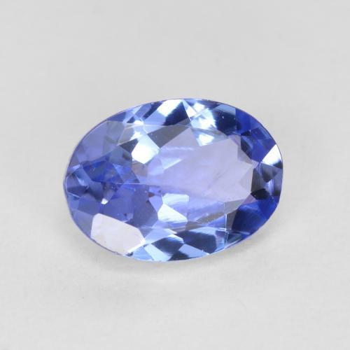 tanzanita Azul eléctrico natural de 0.62 ct, Corte Óvalo, VS